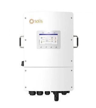 Гібридний інвертор SOLIS S6-EH3P125K10-NV-YD-H 125KW HV-battery 10 MPPT Wi-Fi 220/380V Трифазний S6-EH3P125K10-NV-YD-H фото